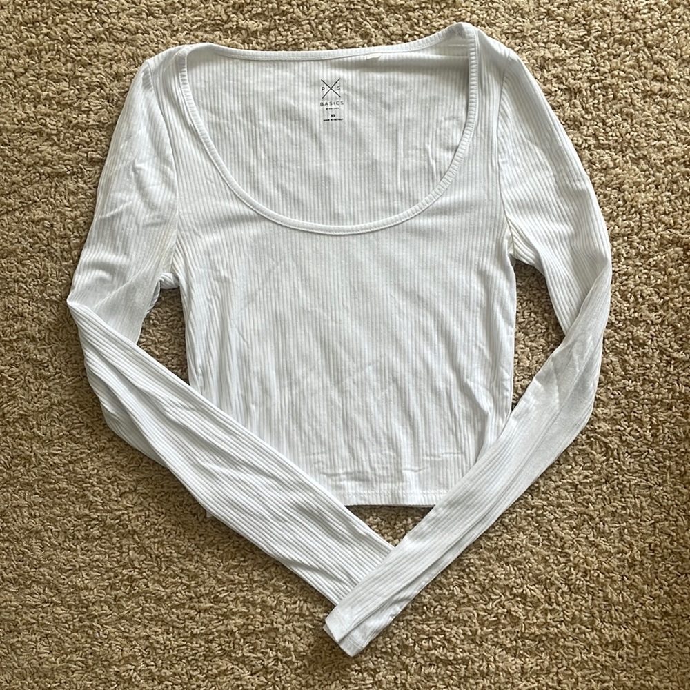 White Long Sleeve Shirt